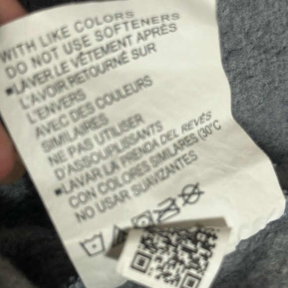 Under Armour Women’s Hoodie XL Gray Loose Fit Sweatshirt Fleece Logo Band - Picture 8 of 9